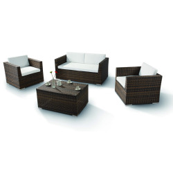 Renava H0831 - 4-Piece Modern Patio Sofa Set