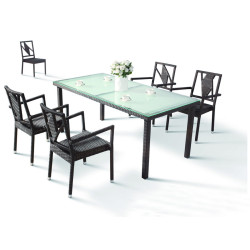 Renava H10 - 5-Piece Modern Dining set