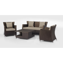 Renava Maldive Modern 4-Piece Patio Sofa Set