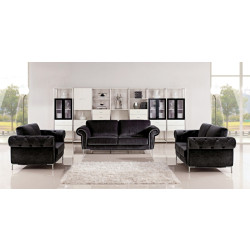 Divani Casa Roden - Transitional Fabric Sofa Set