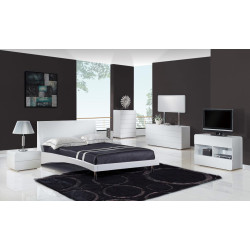 Modrest Bristol - Contemporary Glossy Bedroom Set