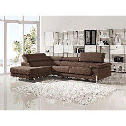 Divani Casa Milton - Modern Fabric Sectional Sofa