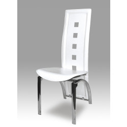 Modrest Y036 White Leather Chairs