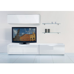 Modrest Modena - MO-USA2 White Made in Italy TV Entertainment System