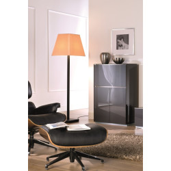 Modrest Verona - VR275 Shiny metallic charcoal grey Made in Italy TV Entertainment System