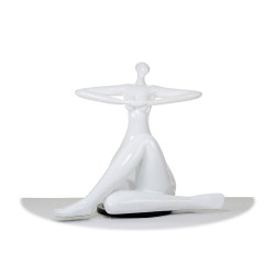 Modrest Lady Yoga - Modern Polyresin Sculpture
