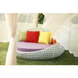 S-3056 round bed without cushion