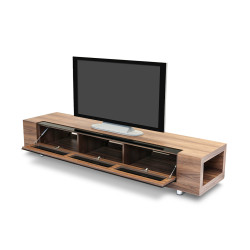 Modrest Marcus Modern Walnut Veneer TV Stand