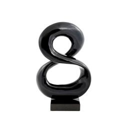 Modrest SZ-0029 Modern Infinity Black Sculpture