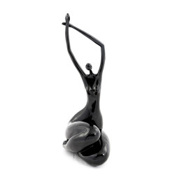 Modrest SZ-0425 Lass Modern Black Sculpture