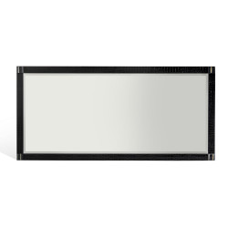 A&X Bellagio RC409-150 Black Crocodile Buffet Mirror