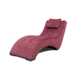 MB-0923 Magenta Fabric Chaise