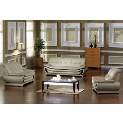 Divani Casa 2801 - Modern Leather Sofa Set