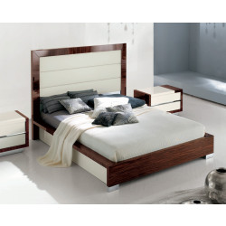 Sogno - Alf Italian Bed in Lacquer and Eco-Leather 