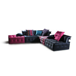 Versus Chloe - Modern Fabric Sectional Sofa