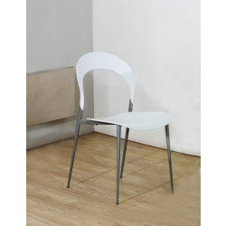 Modrest Twist - Modern 2-Tone Dining Chair