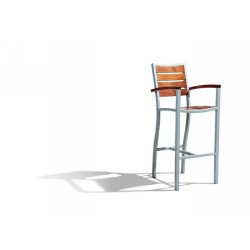 C-2055 Bar chair without cushion,with teakwood