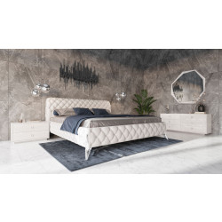 Modrest Legend Modern White Bedroom Set