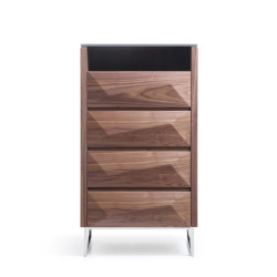 Modrest Vanguard Modern Walnut Chest