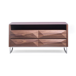 Modrest Vanguard Modern Walnut Dresser