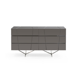 Modrest Chrysler Modern Grey Dresser
