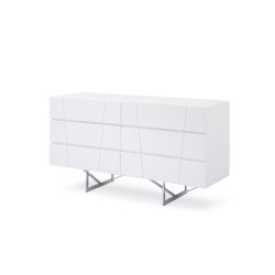 Modrest Chrysler Modern White Dresser