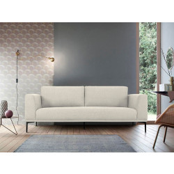 Divani Casa Jada - Modern Light Beige Fabric Loveseat
