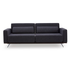 Avenue -  Modern Fabric Sofa with Recliners