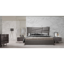 Modrest Chrysler Modern Grey Bedroom Set
