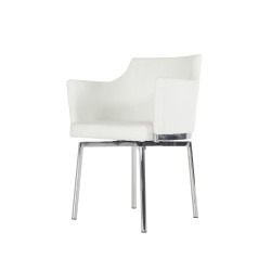Modrest Kaweah Modern White Dining Chair