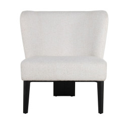 Divani Casa Ladean - Modern White Accent Chair