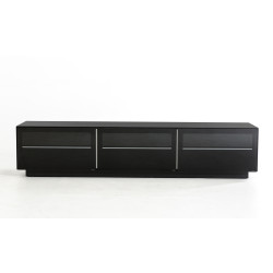 Modrest Landon Contemporary Black TV Stand
