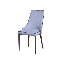 Modrest Lenora Modern Blue Dining Chair