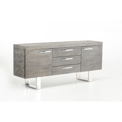 Modrest Lola Modern Grey Brush Buffet