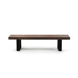 Modrest Lola Modern Walnut Bench