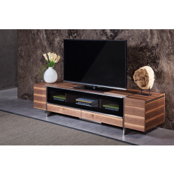 Nova Domus Lorena Modern Walnut TV Stand