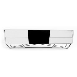 Nova Domus Max Modern White TV Stand