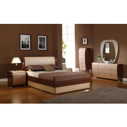 Modrest Maya Modern Lacquer Bedroom Set