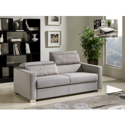 Divani Casa Norfolk Modern Grey Fabric Sofa Bed 