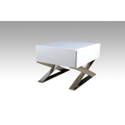 Modrest Canton Modern White Nightstand