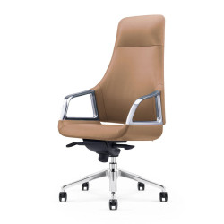 Modrest Merlo - Modern Brown High Back Executive Office Chair
