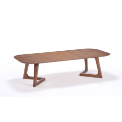 Modrest Jett Modern Walnut Coffee Table