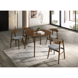 Castiano - Modern Grey Side Dining Chair (Set of 2)