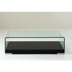 Modrest Aquarium - Modern Glass Coffee Table