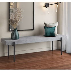 Modrest Timlin - Modern Concrete & Metal Bench