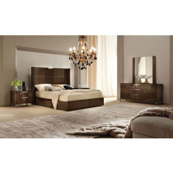 ALF Soprano Italian Modern Bedroom Set With Storage Drawer