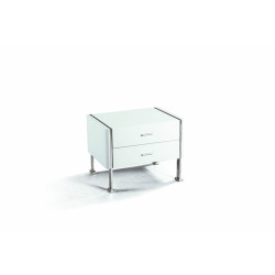 Modrest N106 - Modern Glossy White Nightstand