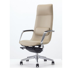 Modrest - Nadella Modern Beige High Back Executive Office Chair