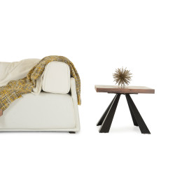 Modrest Norse Modern Wood End Table