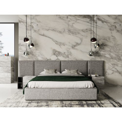 Nova Domus Maranello - Modern Grey Bed